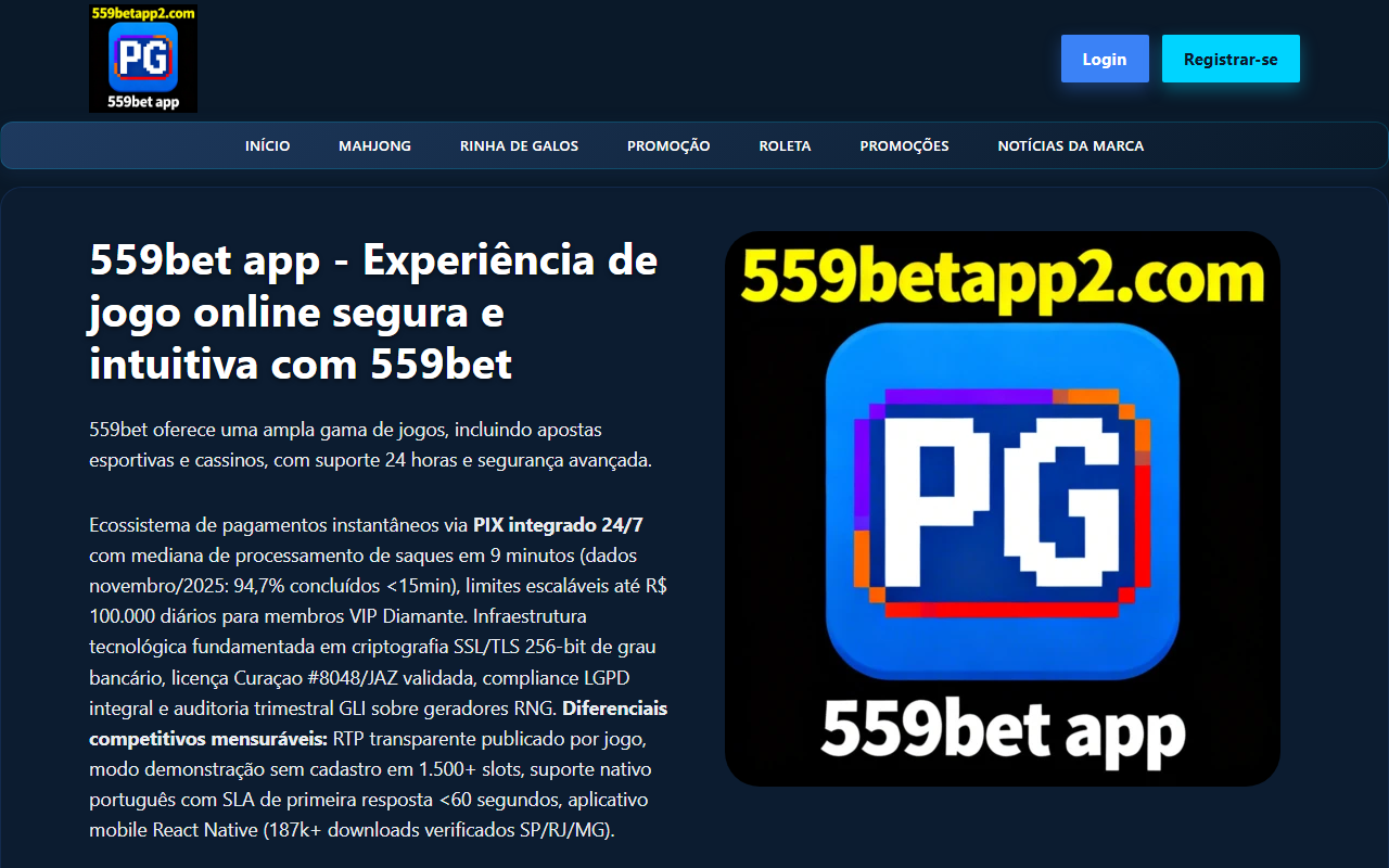 559betapp2.com screenshot