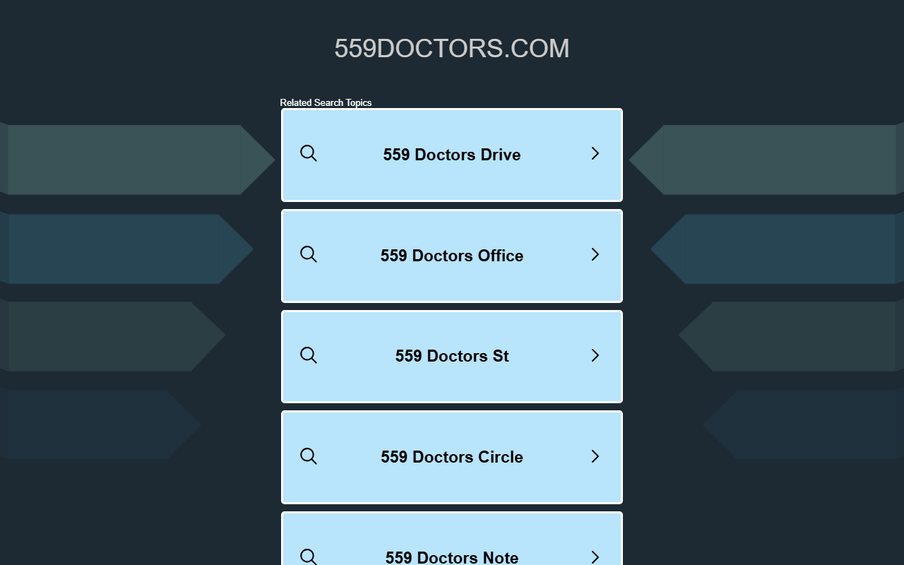 559doctors.com screenshot