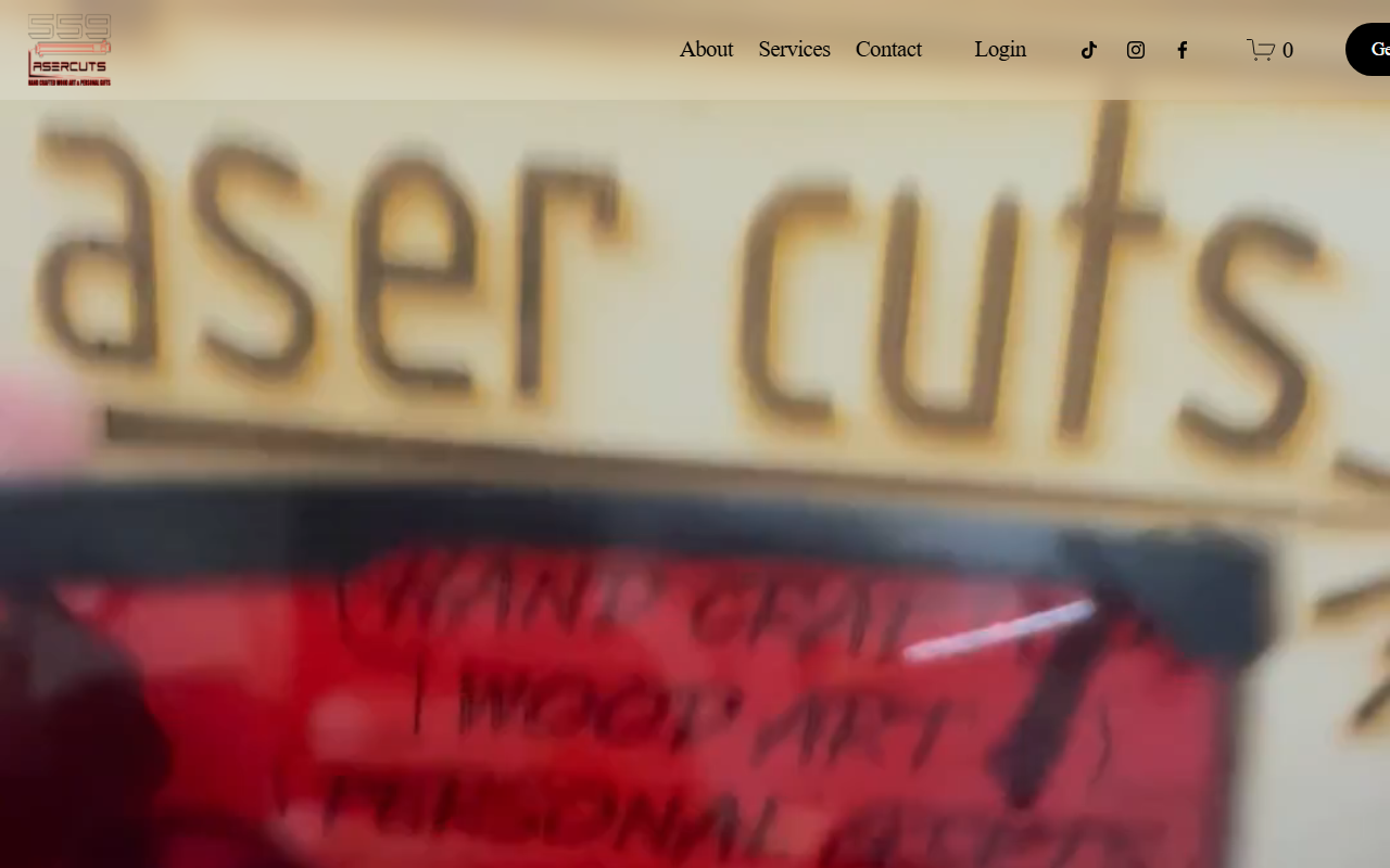 559lasercuts.com screenshot