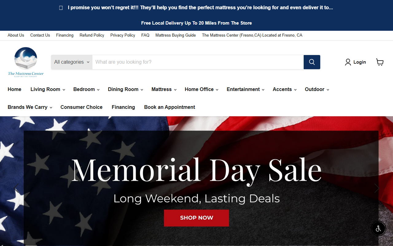 559mattress.com screenshot