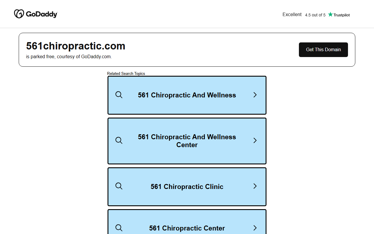 561chiropractic.com screenshot