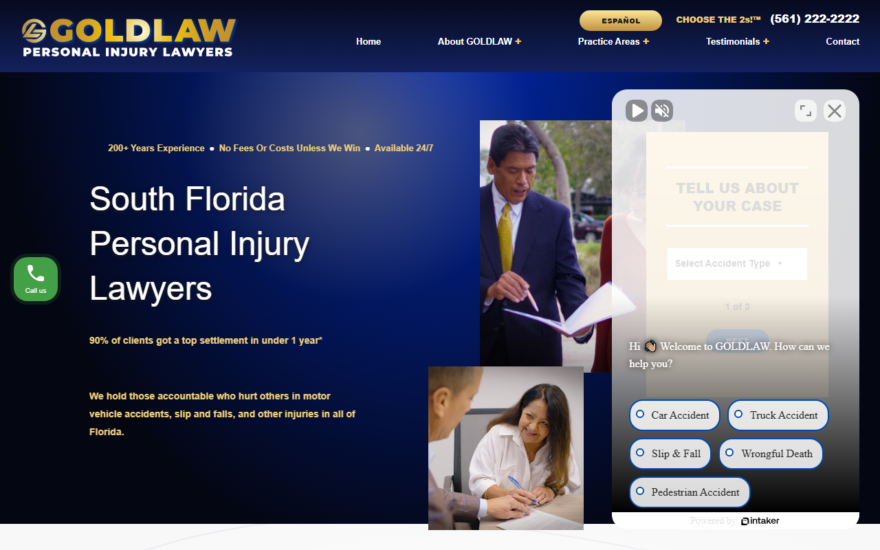 561goldlaw.com screenshot