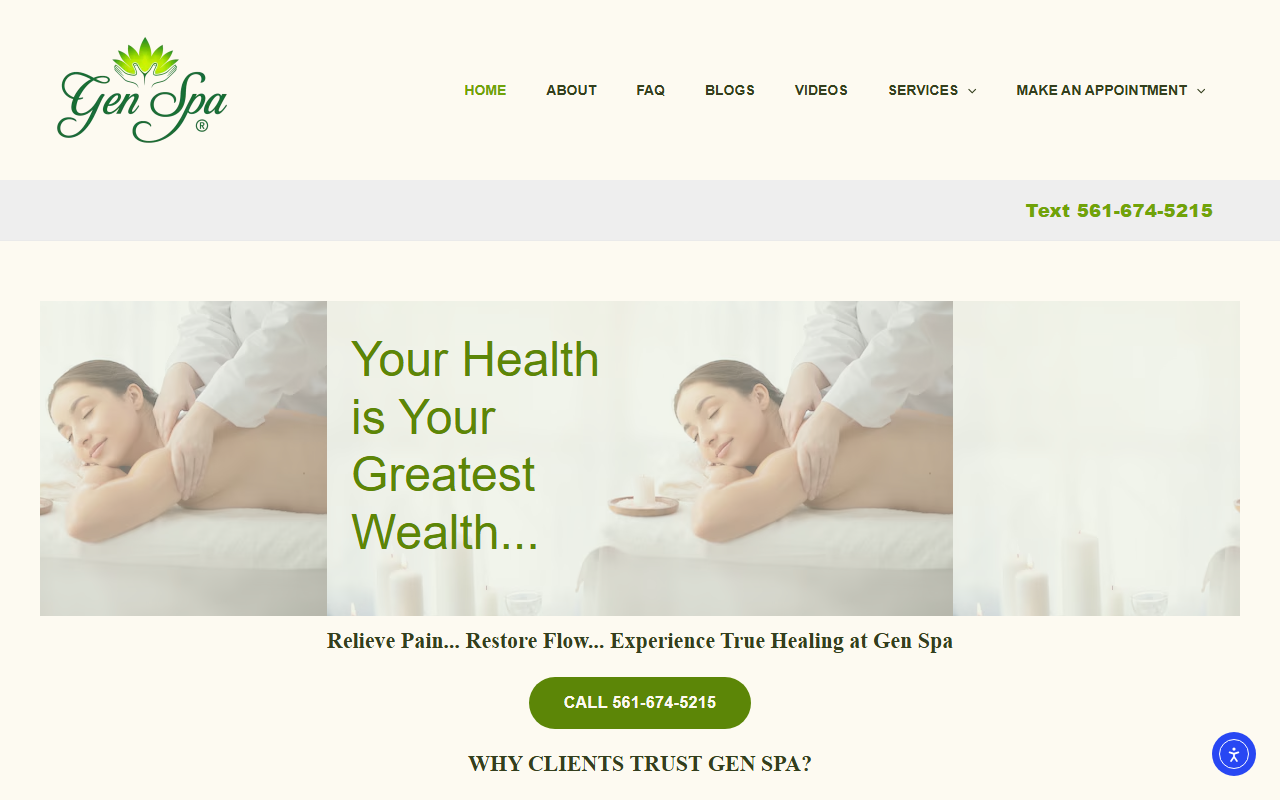 561neckpain.com screenshot