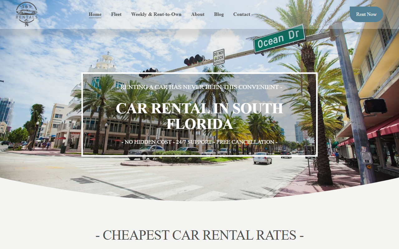 561rentalsfl.com screenshot