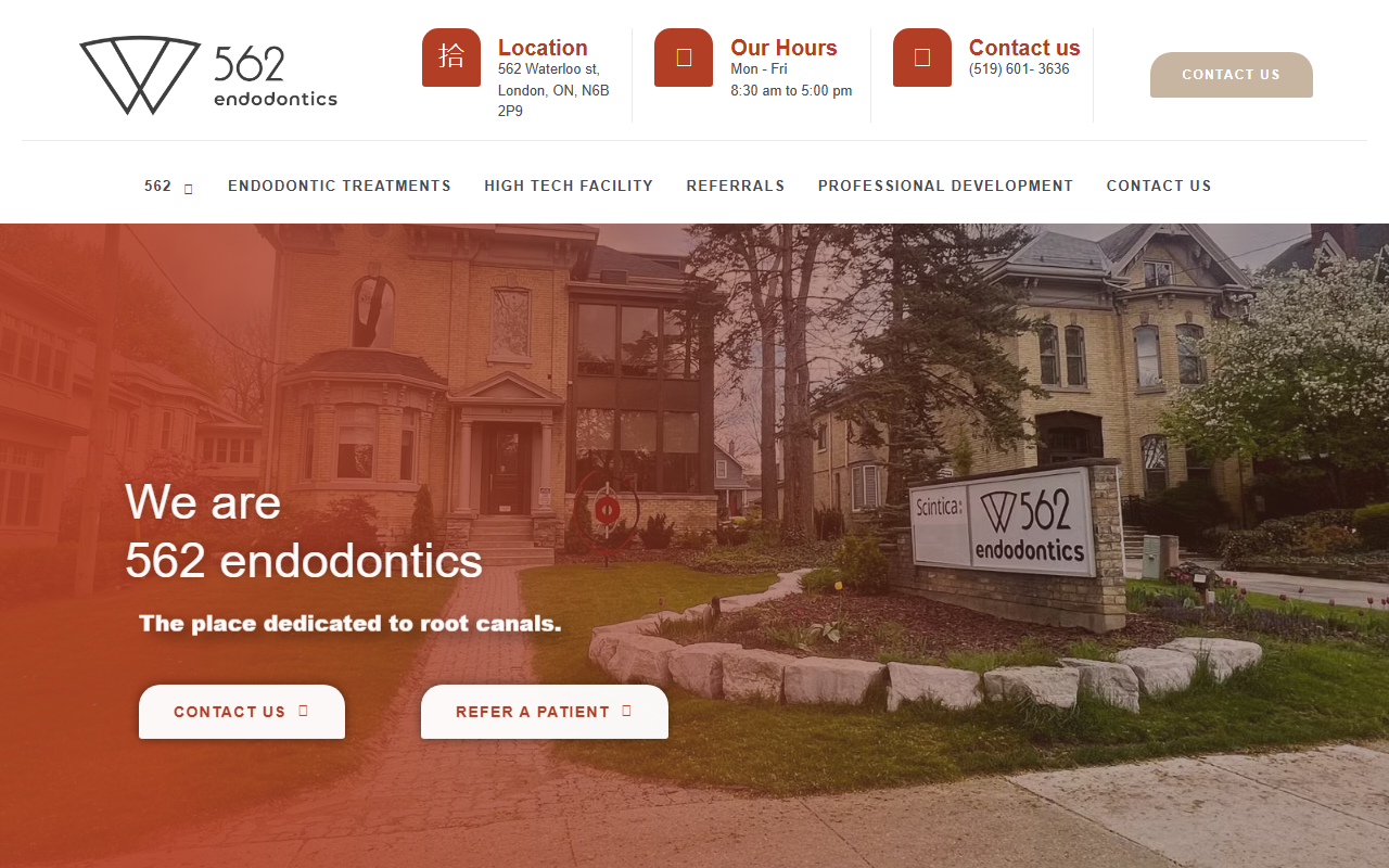 562endodontics.com screenshot