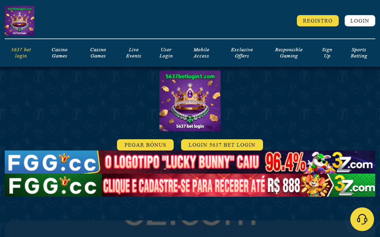 5637betlogin1.com screenshot