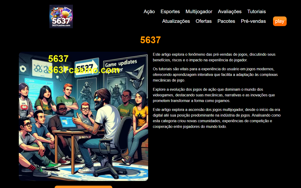 5637casino.com screenshot