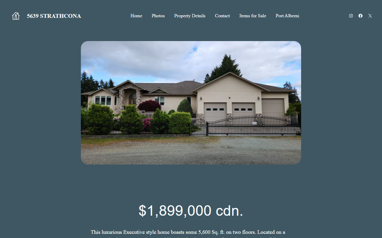 5639strathcona.com screenshot