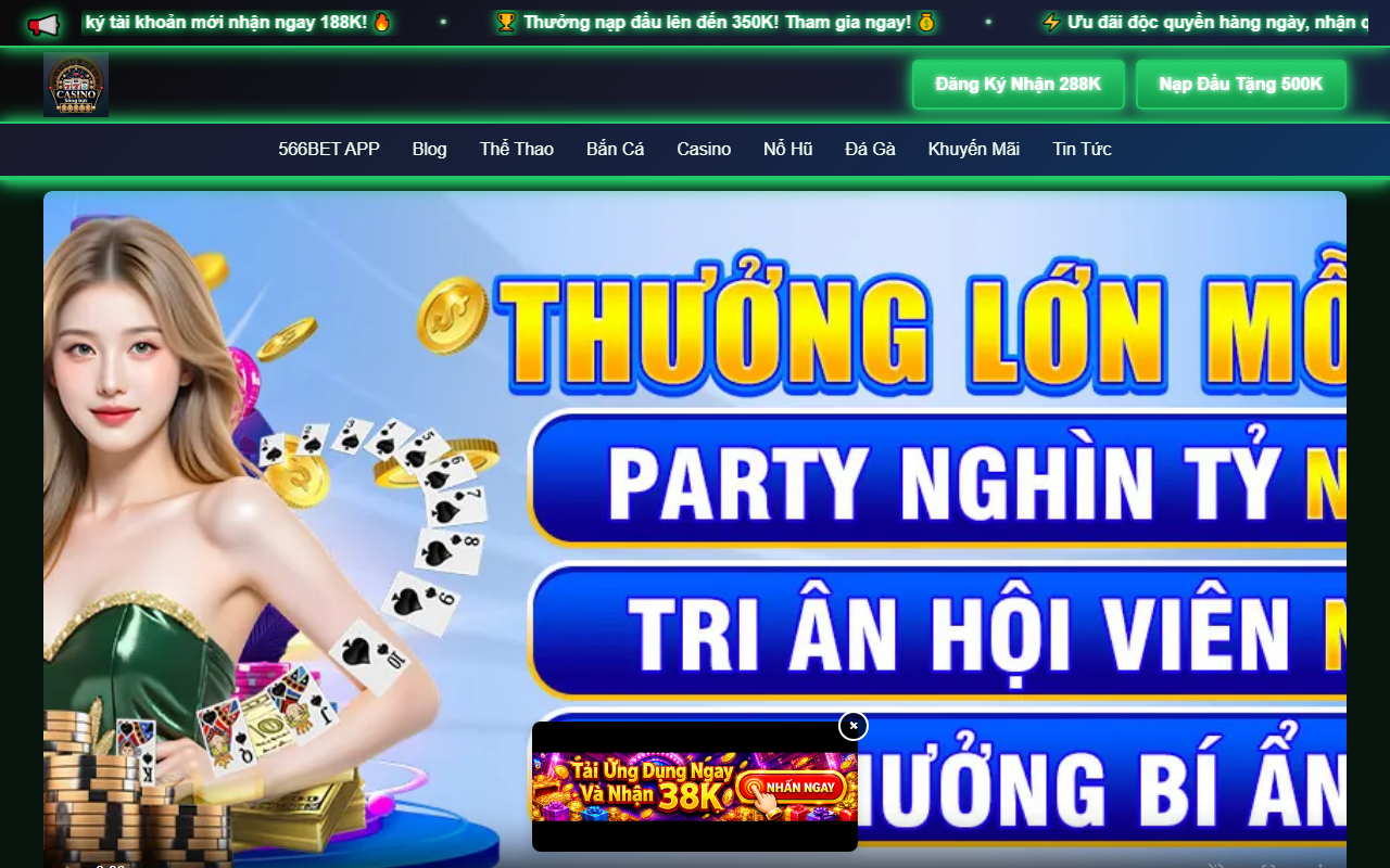 566betapp566.com screenshot