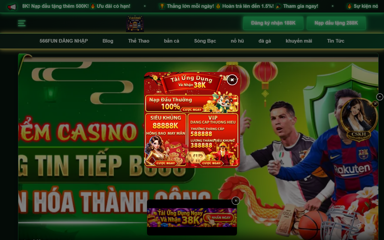 566funloginbet.com screenshot