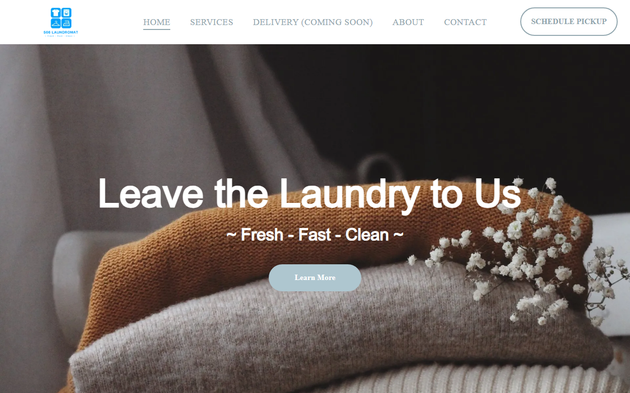 566laundromat.com screenshot