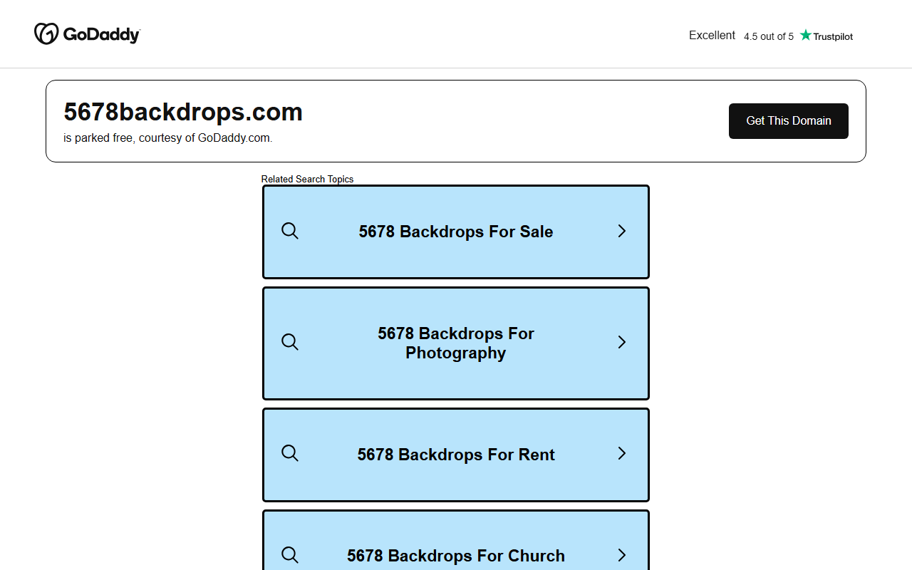 5678backdrops.com screenshot