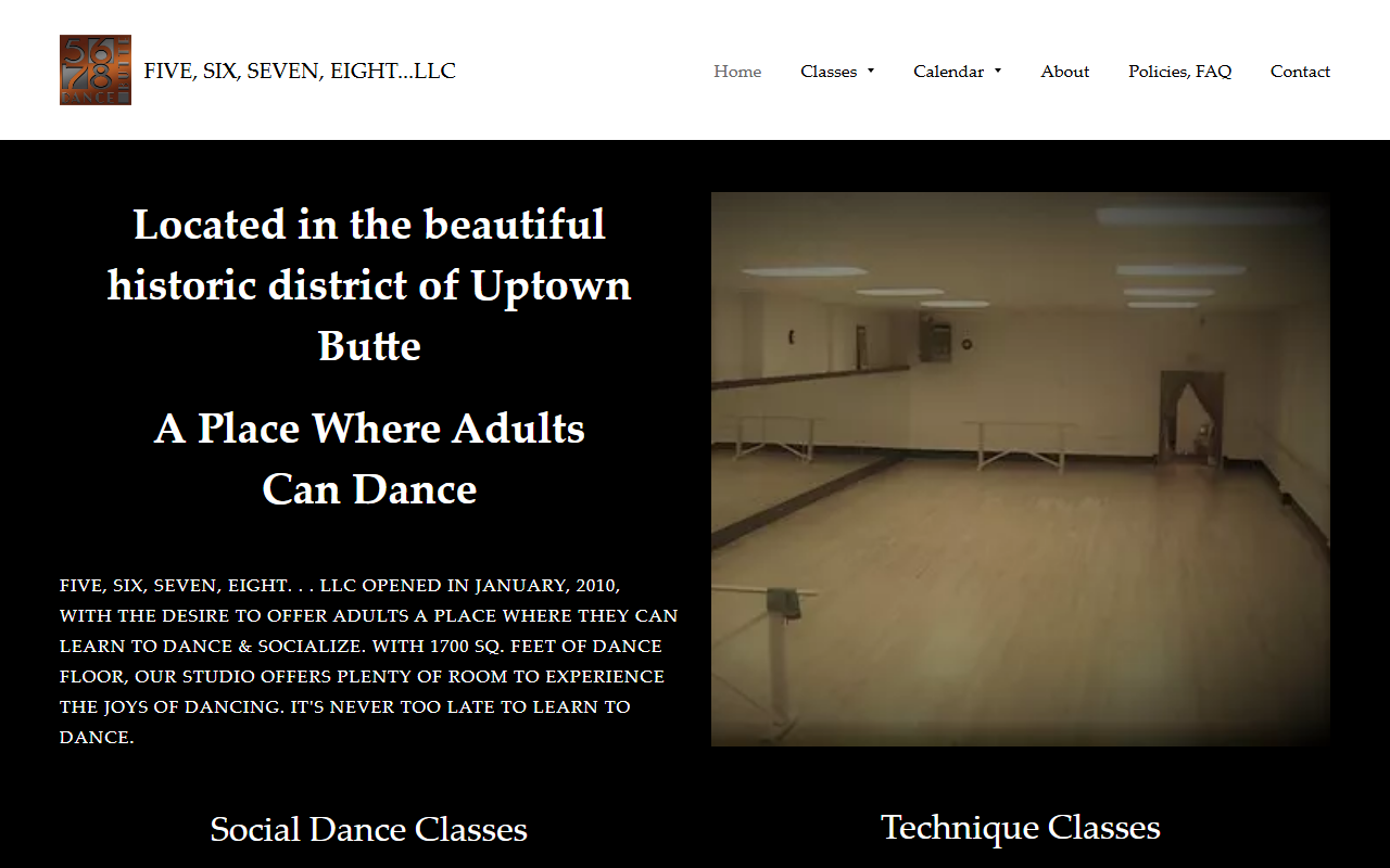 5678dancebutte.com screenshot