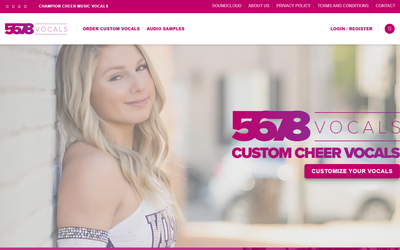 5678vocals.com screenshot