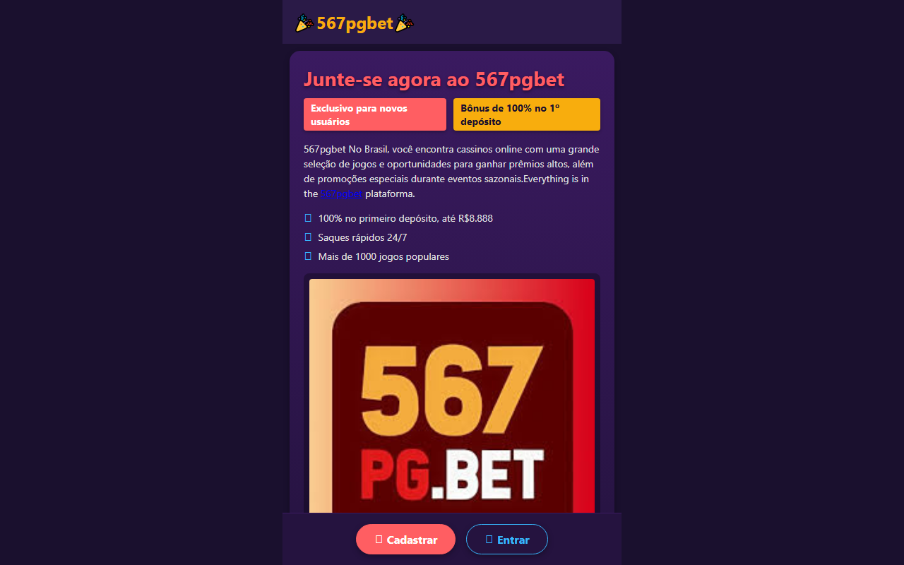 567pgbetvg.com screenshot