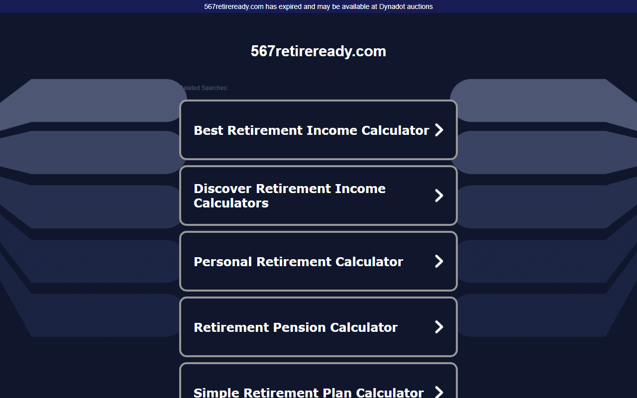 567retireready.com screenshot