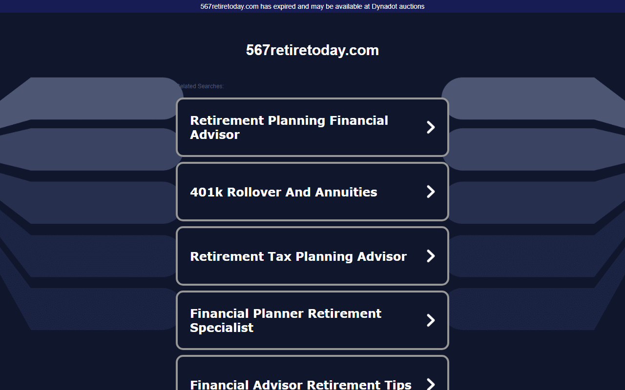 567retiretoday.com screenshot