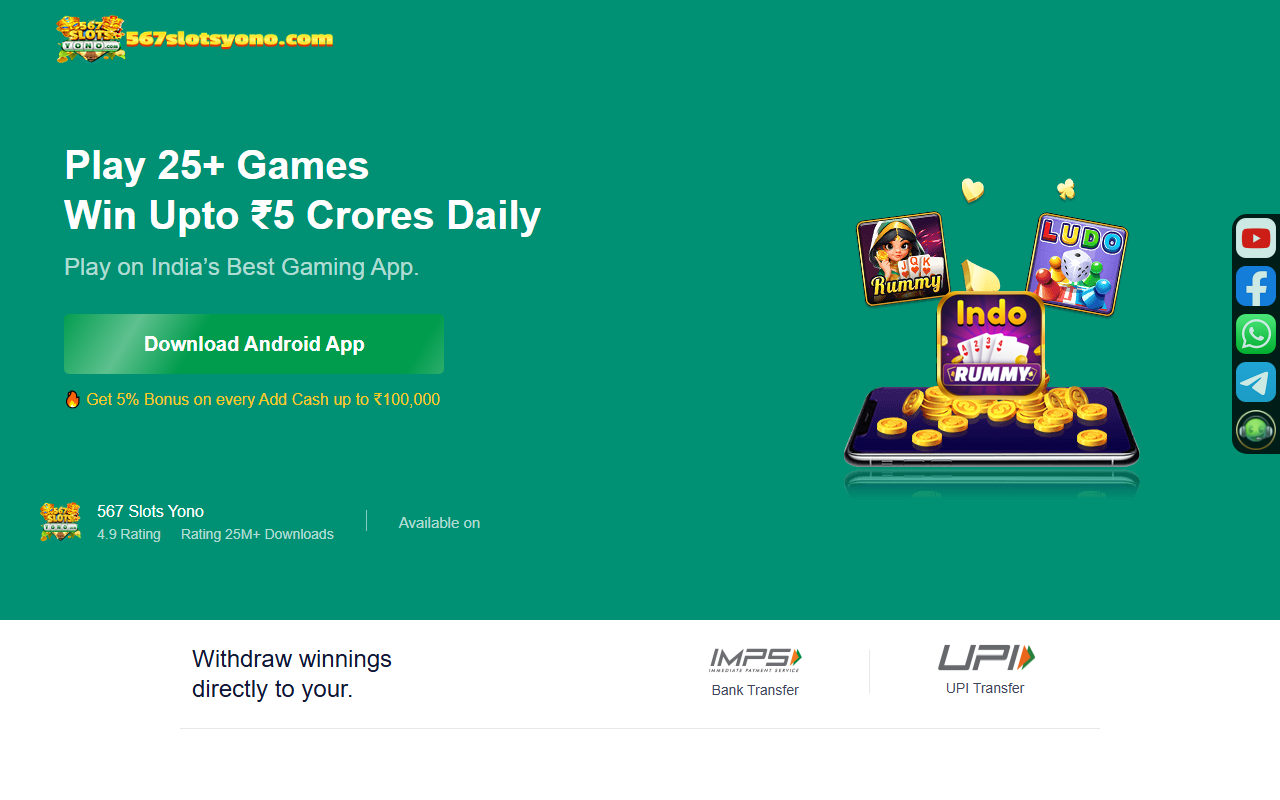 567slotsyono.com screenshot