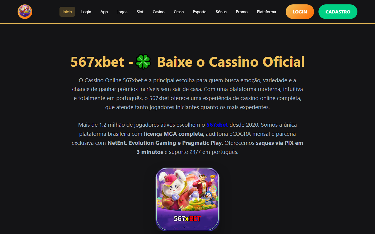 567xbetcom.com screenshot