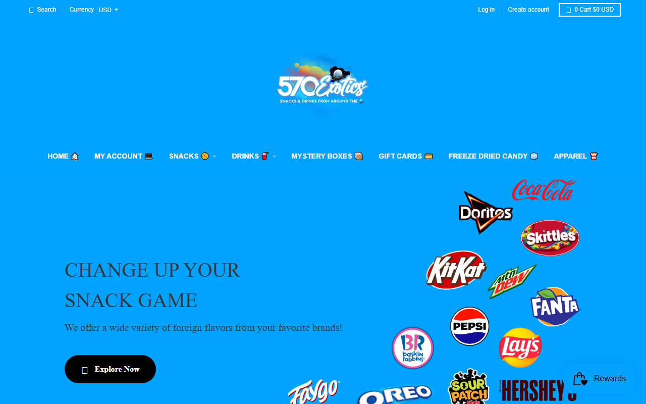 570exotics.com screenshot