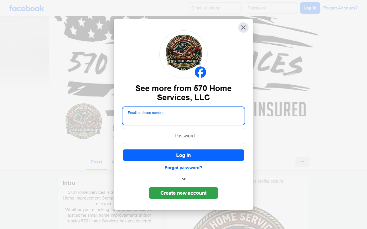 570homeservices.com screenshot