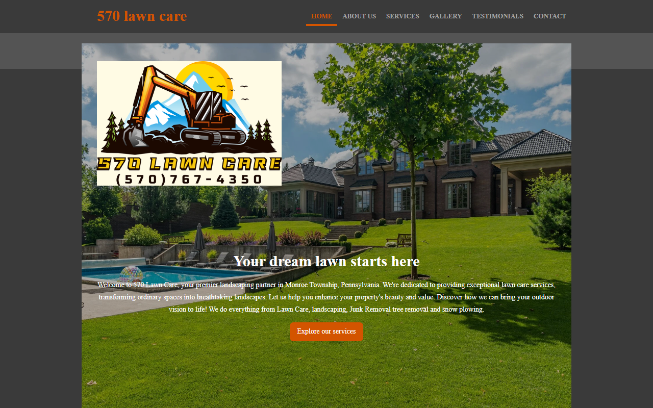 570lawncare.com screenshot
