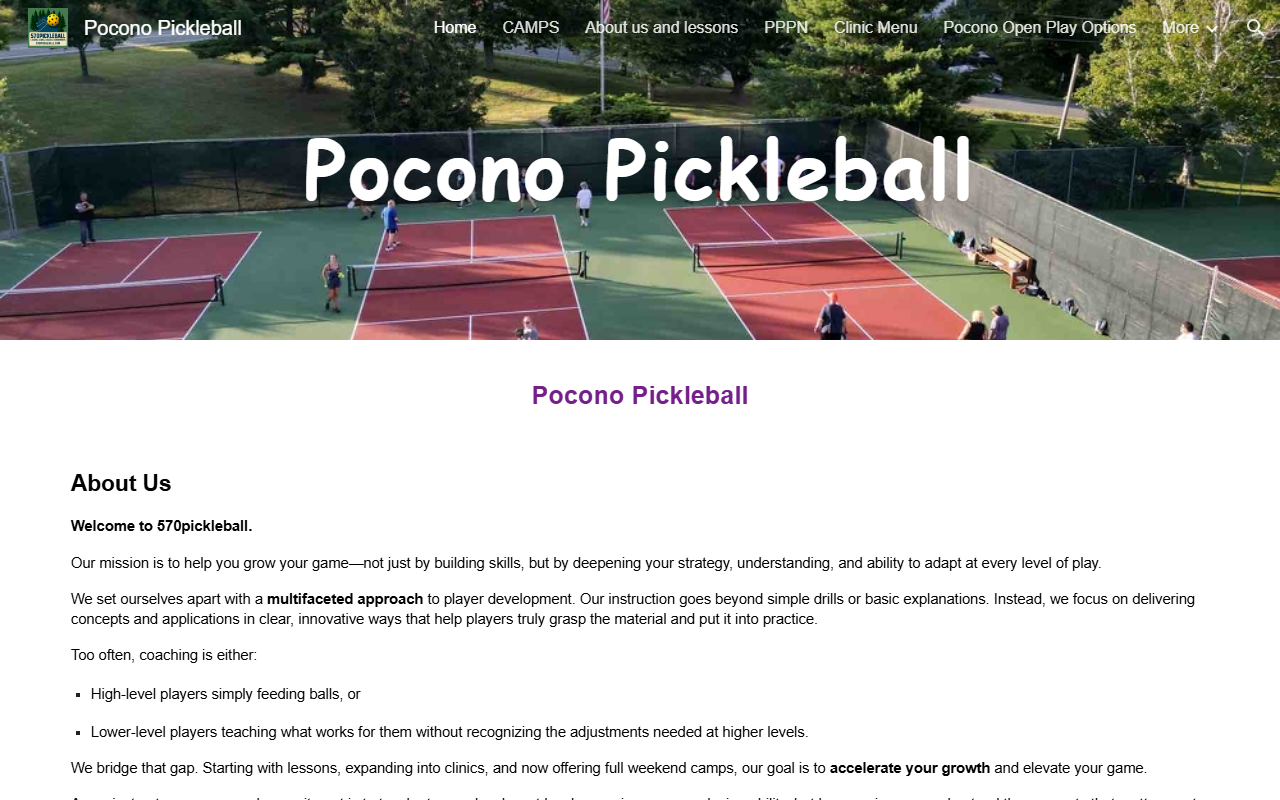 570pickleball.com screenshot