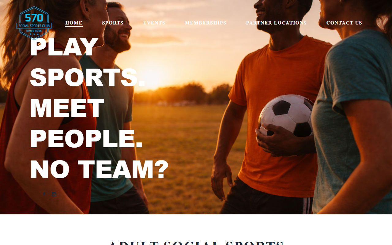 570socialsports.com screenshot