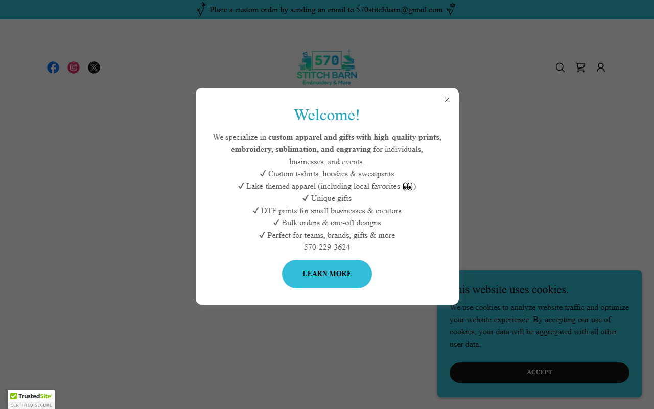 570stitchbarn.com screenshot