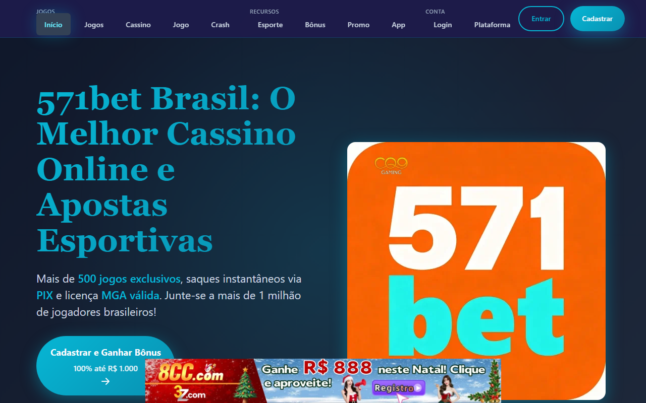 571betjogo.com screenshot