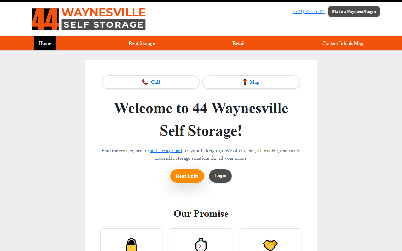 573storage.com screenshot