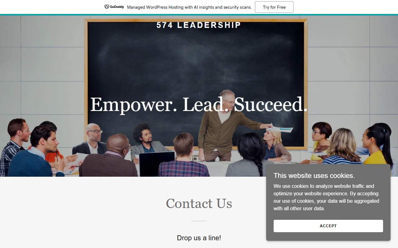 574leadership.com screenshot