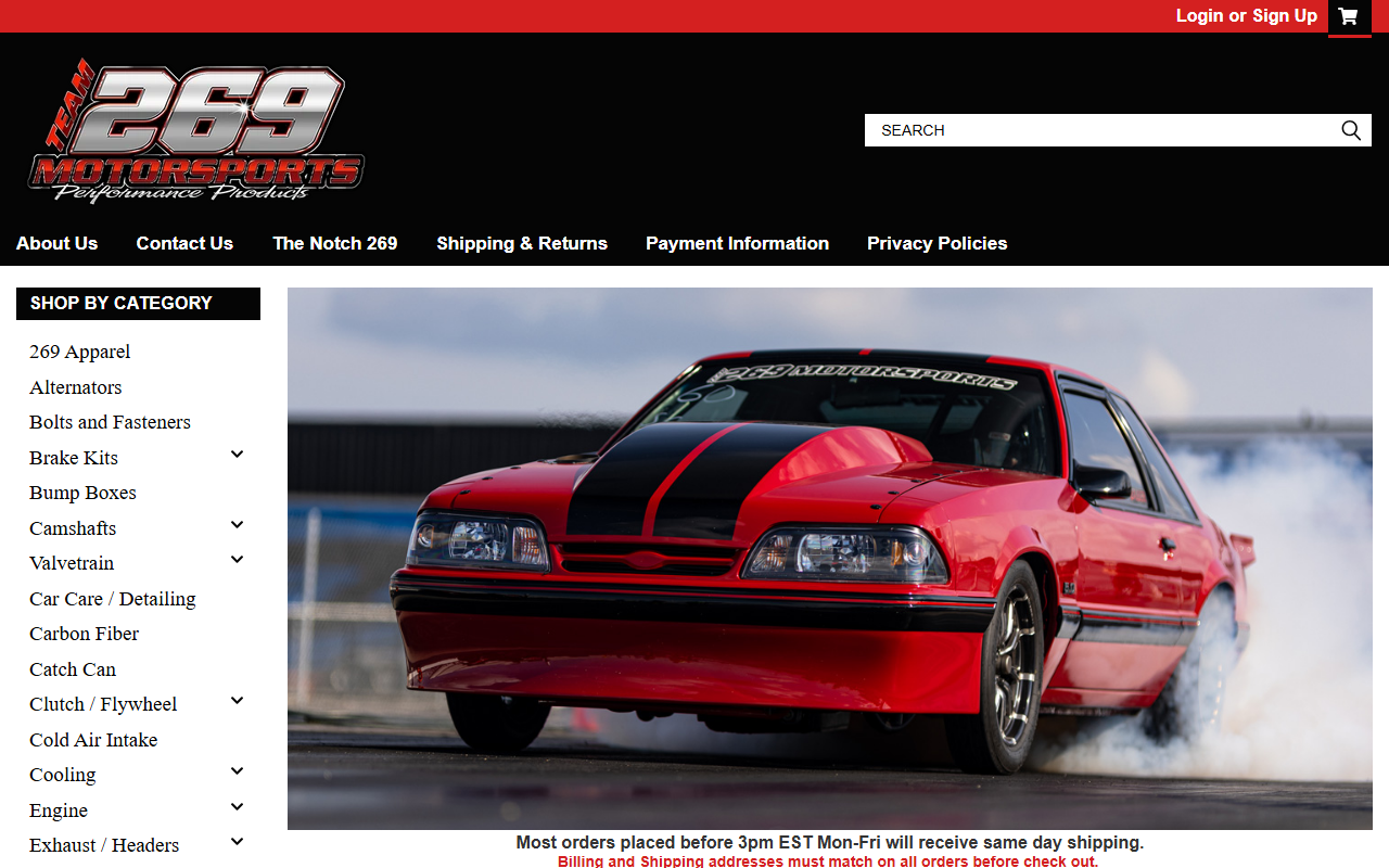 574motorsports.com screenshot