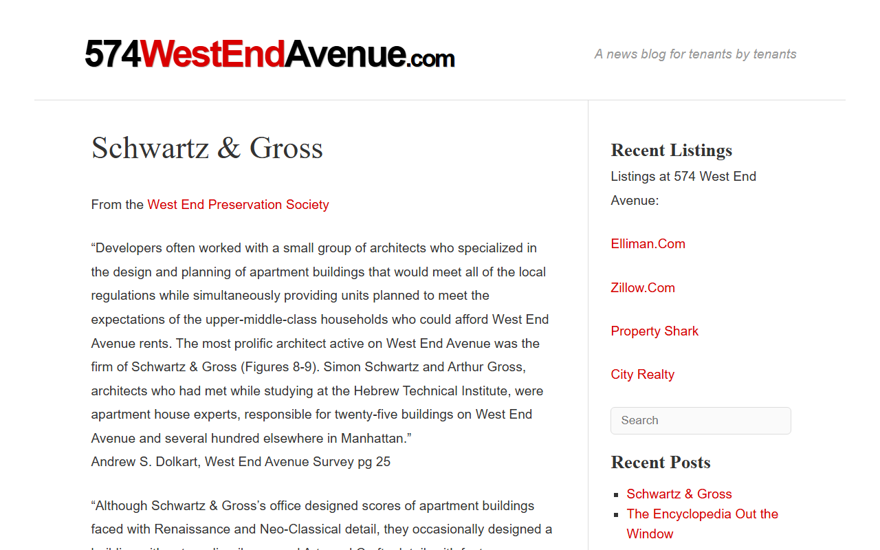 574westendavenue.com screenshot