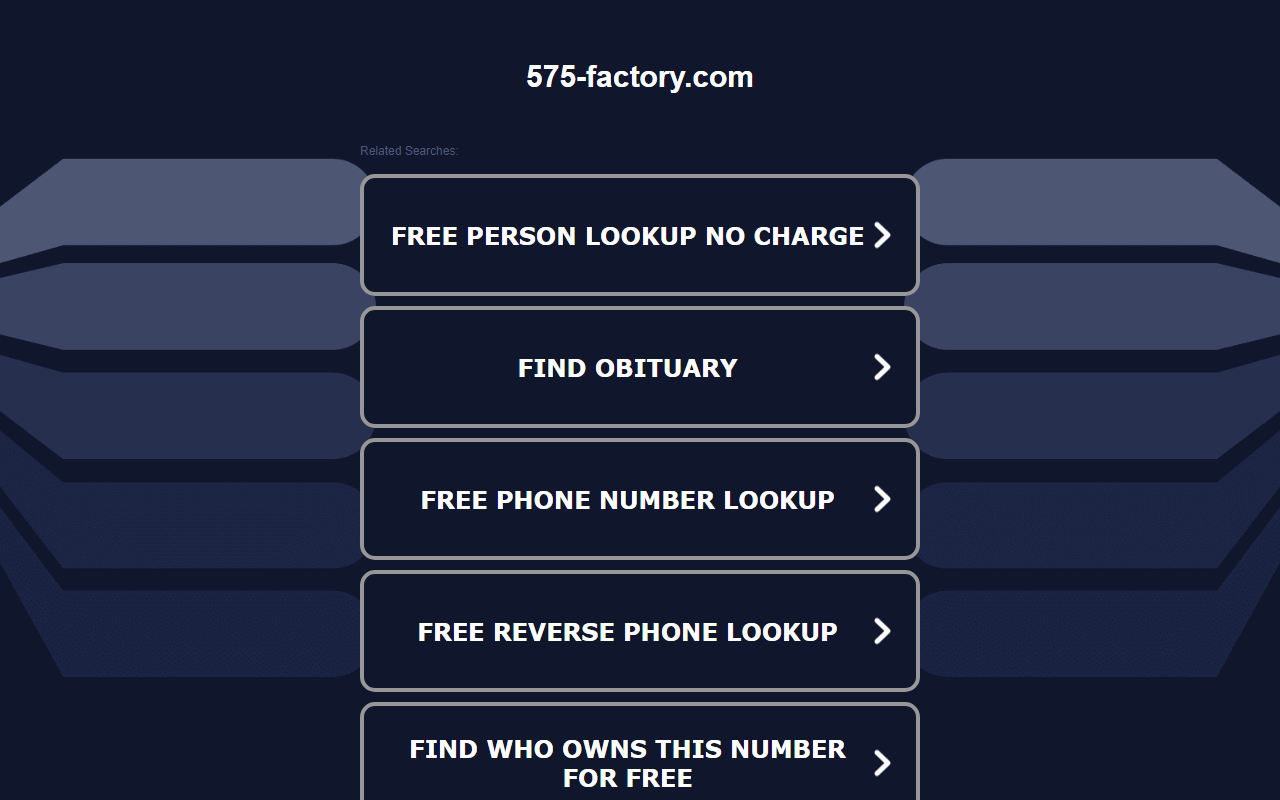 575-factory.com screenshot
