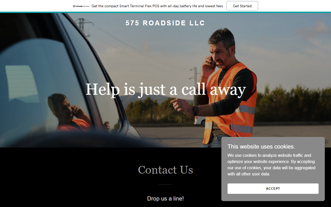 575-roadside.com screenshot