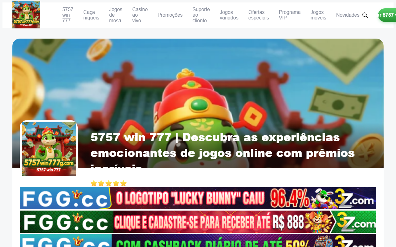 5757win777g.com screenshot