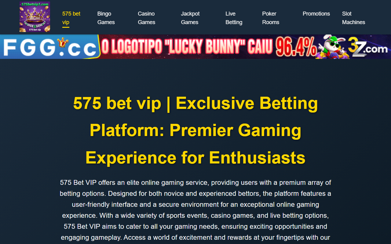 575betvip1.com screenshot