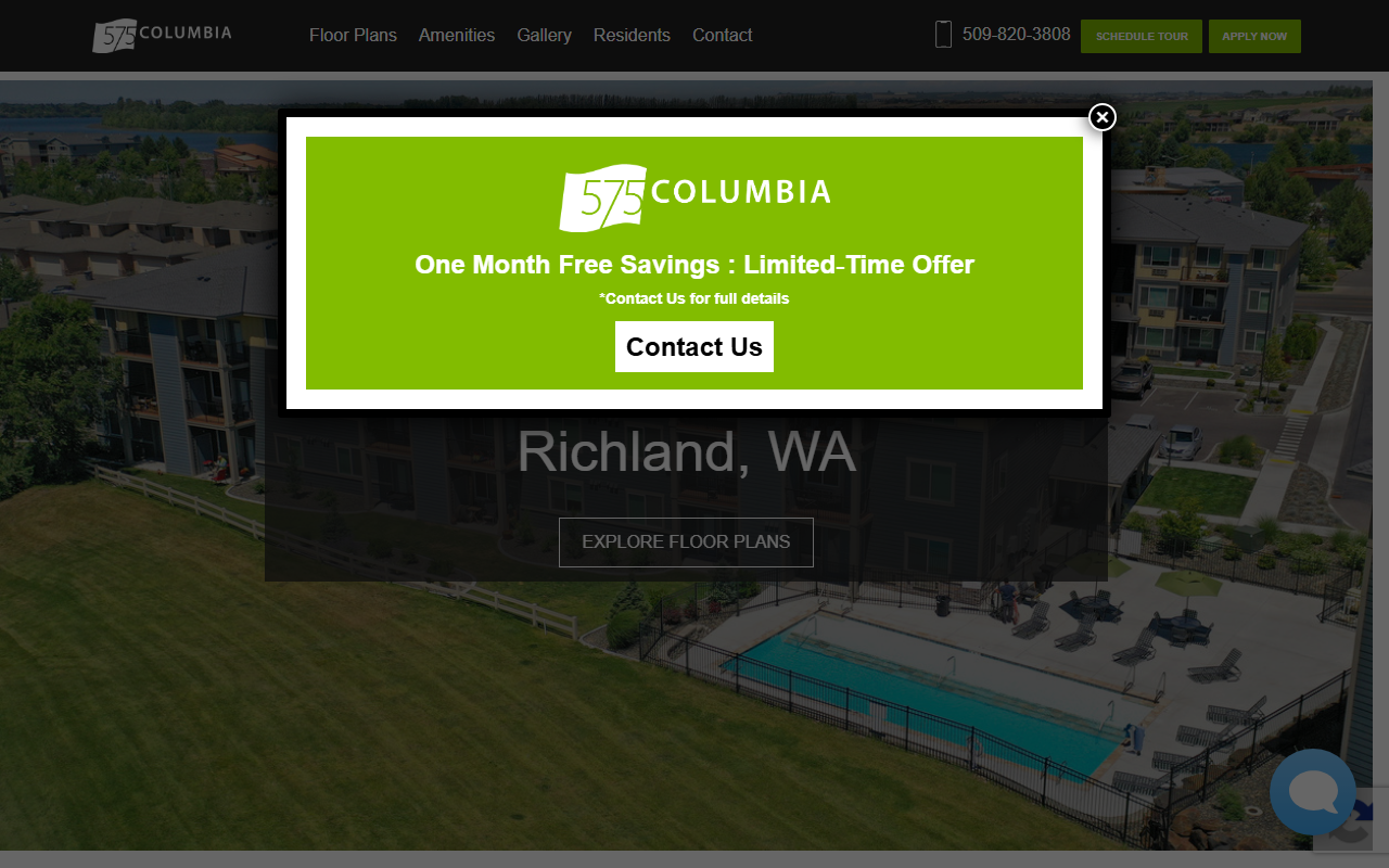 575columbia.com screenshot
