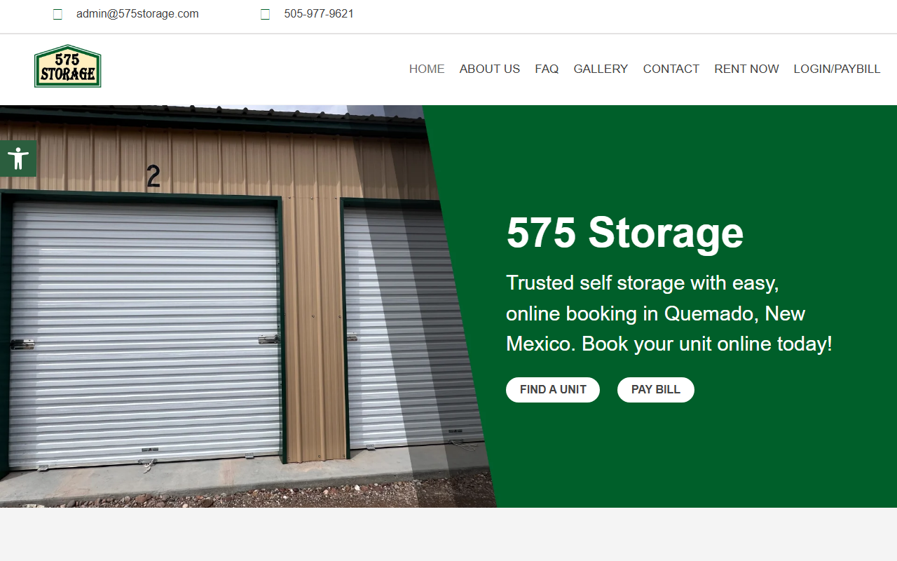 575storage.com screenshot
