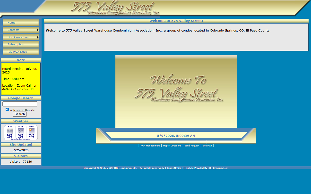 575valleystreet.com screenshot