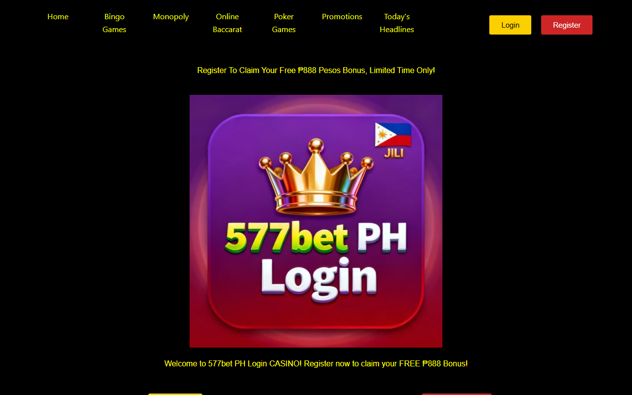 577betlive.com screenshot