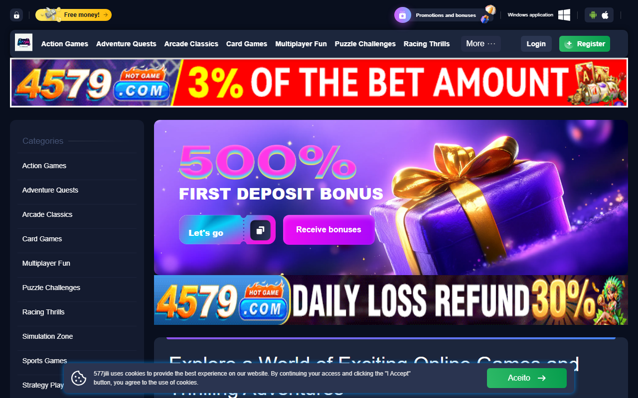 577jilibet.com screenshot