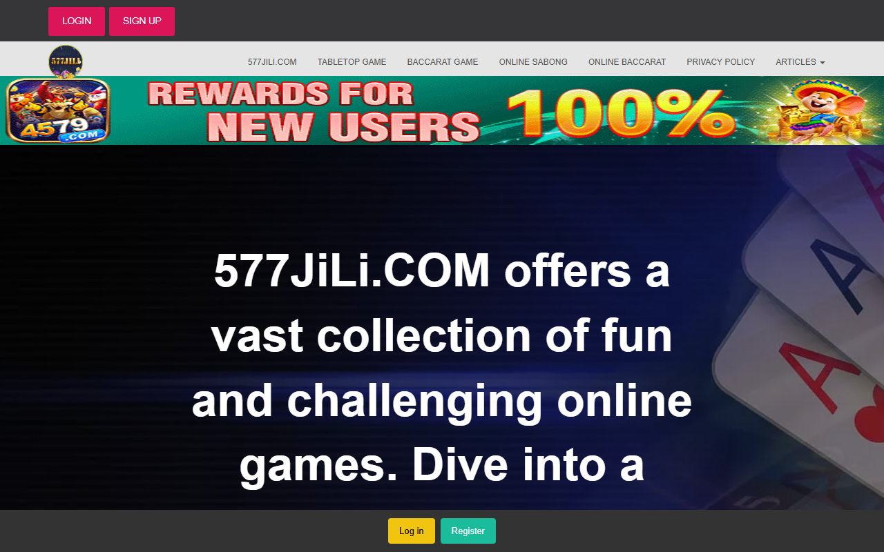 577jiliwin.com screenshot