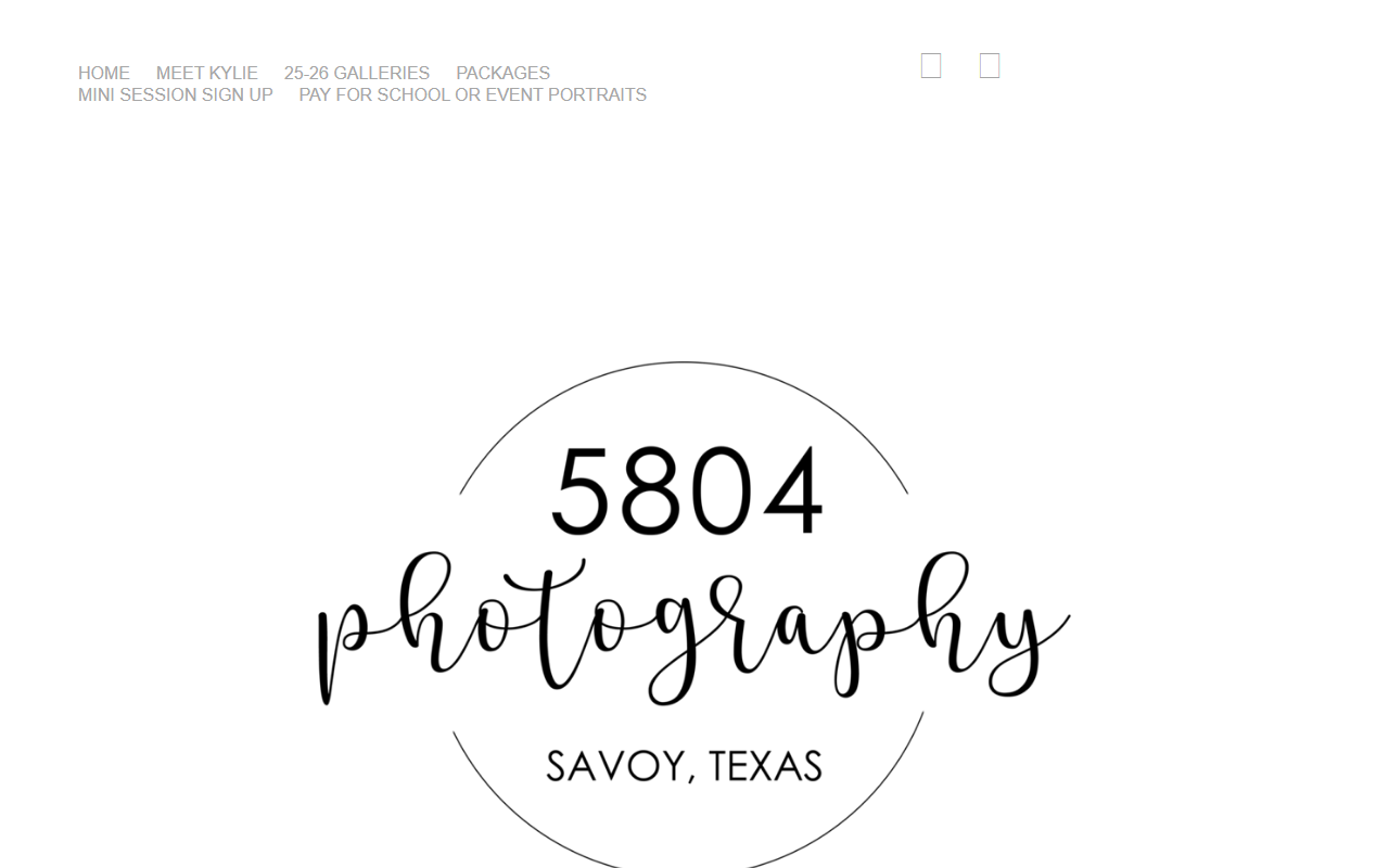 5804photography.com screenshot
