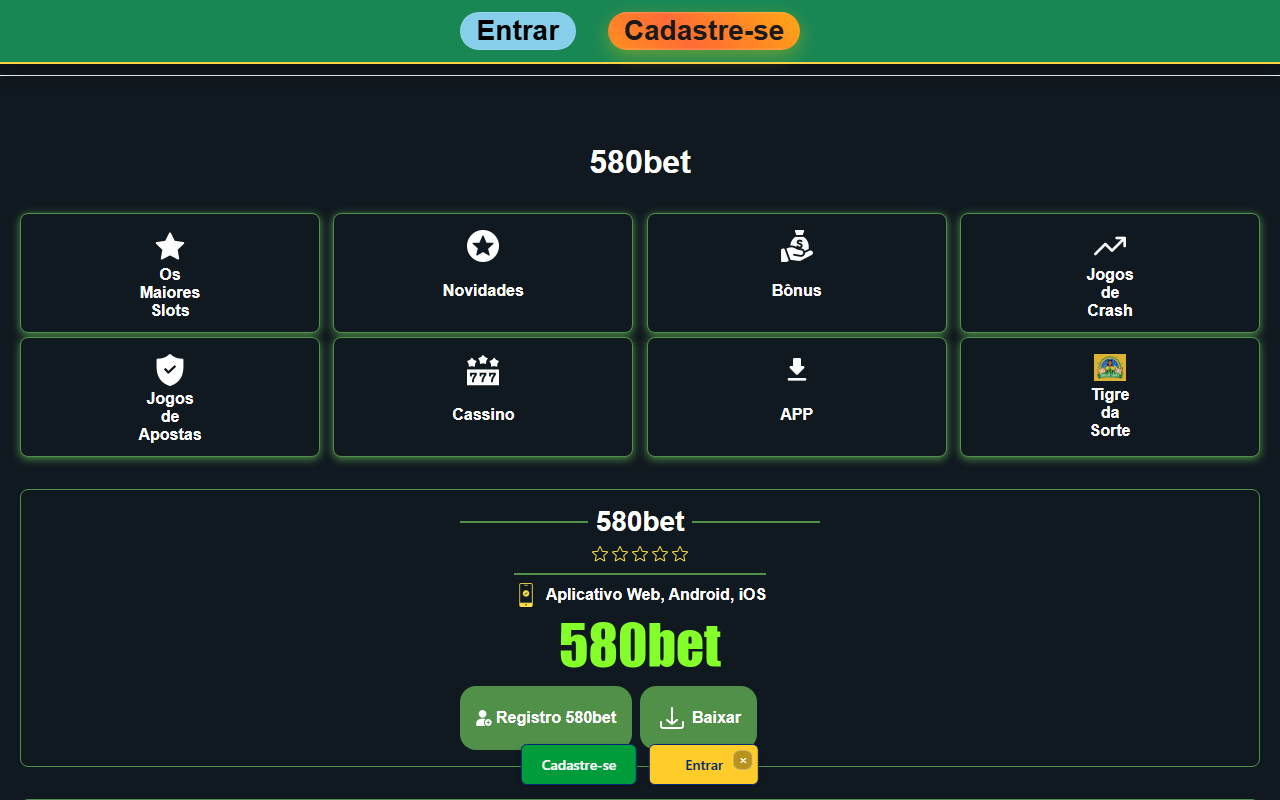 580bet-jogo.com screenshot