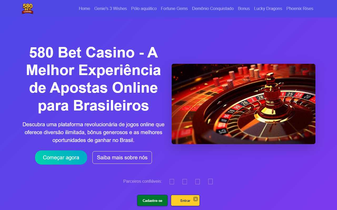 580betcasino.com screenshot