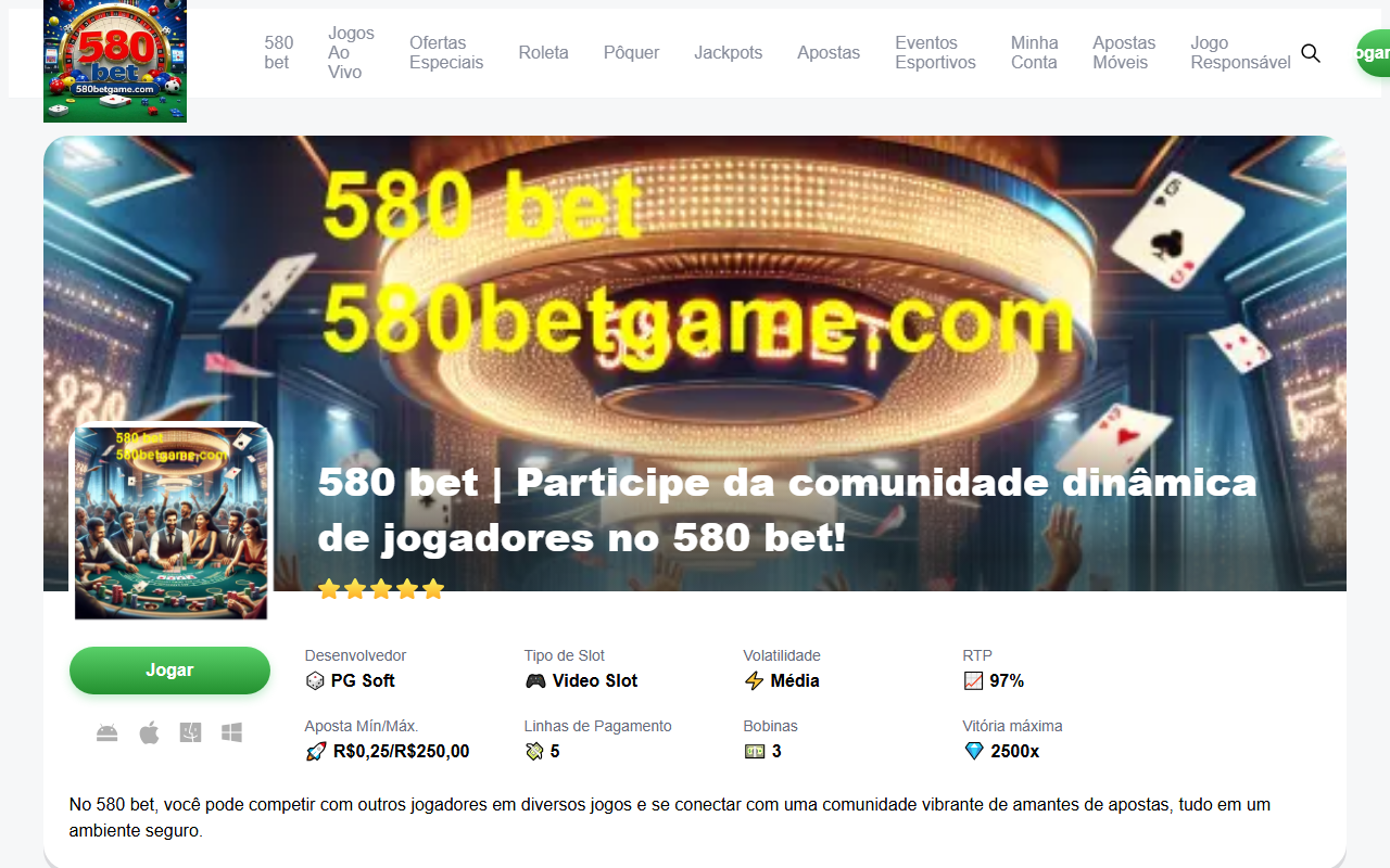 580betgame.com screenshot