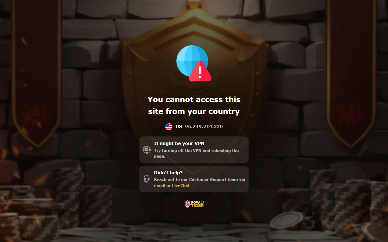 580royalstiger.com screenshot