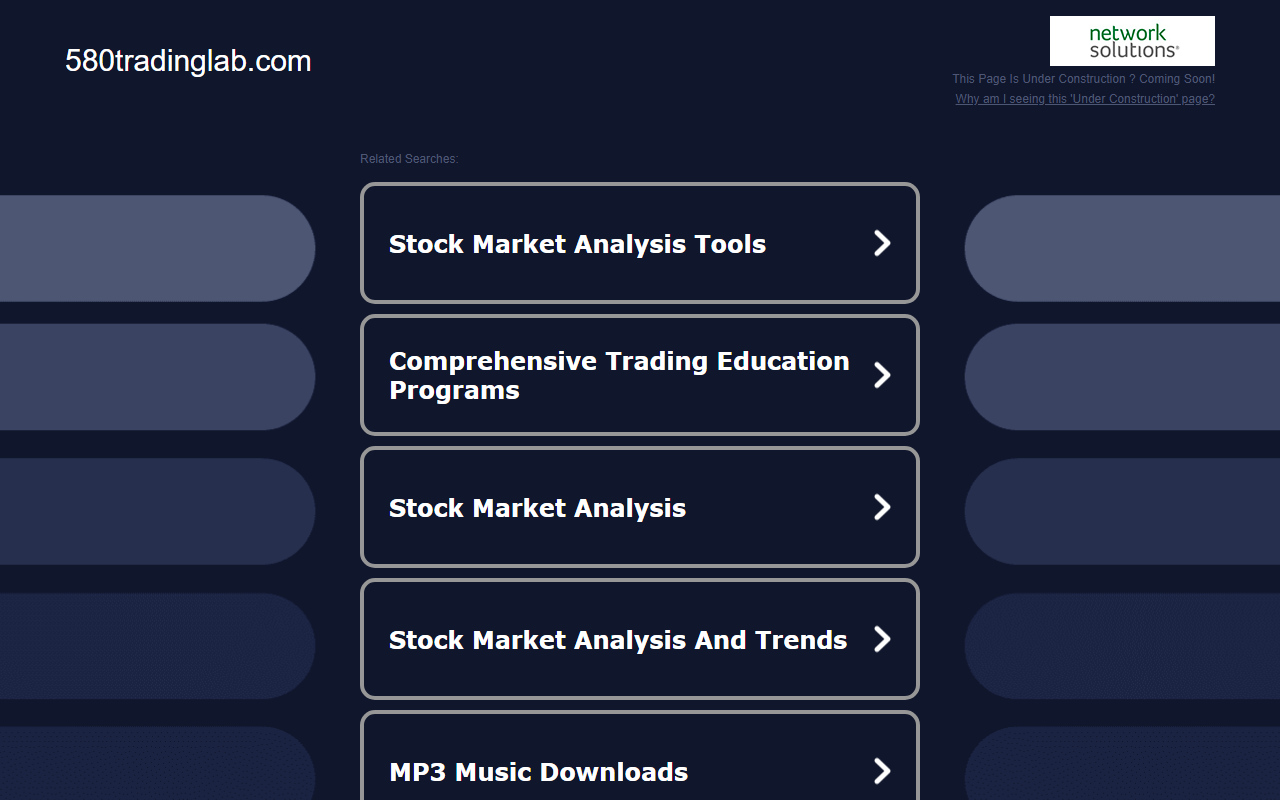 580tradinglab.com screenshot